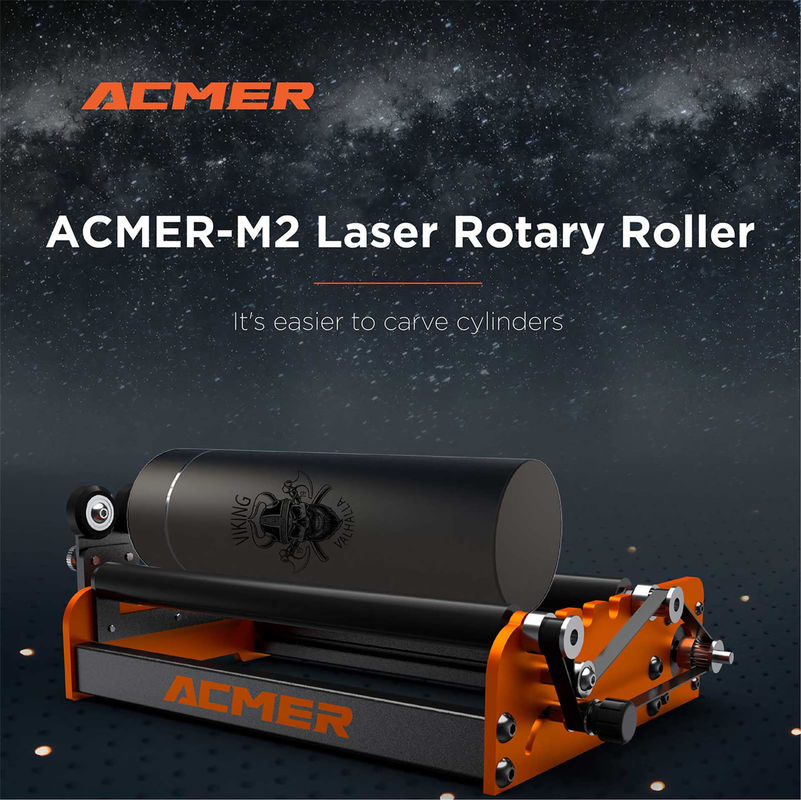 Acmer M2 Laser Graver Rotacyjny Roller Y Axis Rotacyjny 360 stopni Roller Laser Graveur
