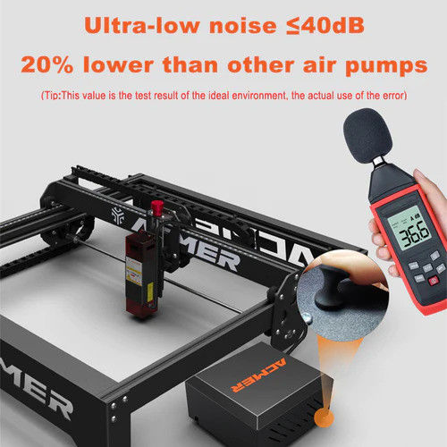Zestaw pomocy powietrza z laserem AC 110V / 220V Laser Engraver Pump 30L/Min