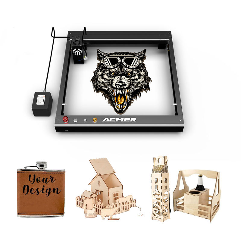 20W 40W Wysokiej Precyzji Desktop Laser Engraving Machine DC 24V Dla Drewna Metalowego