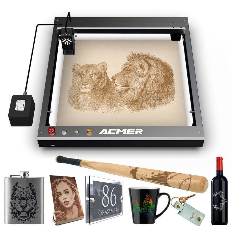 36W laser graver i cutter Diod laser drzewa graver maszyna do kij baseballowy