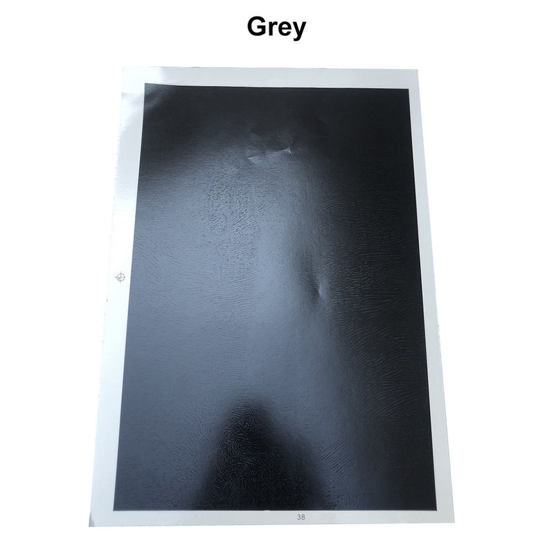 ACMER 10PCS Szary Laserowy Grawerowanie Kolorowy Papier Oporny na ciepło Do Ceramiki