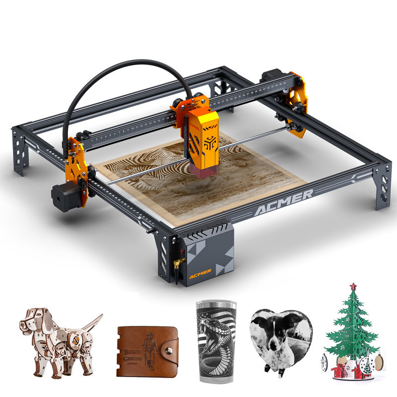 ACMER P1 S Pro 6W High Precision Laser Engraver, wielkość kropki 0,06*0,08mm,