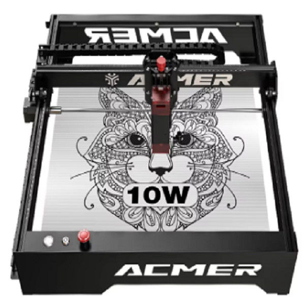 ACMER P1 10W grawer laserowy 10000mm/min Maszyna do grawerowania laserowego 10W 20W
